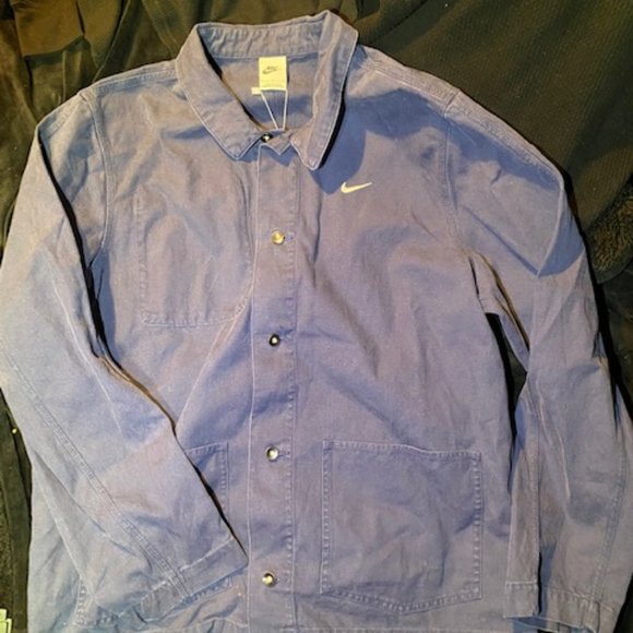 Nike Other - Nike Loose Fit Navy Blue Coupe Jacket